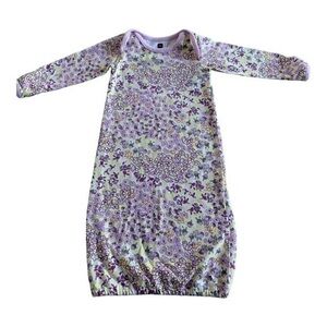 Tea collection baby girl cotton flower print sleep gown